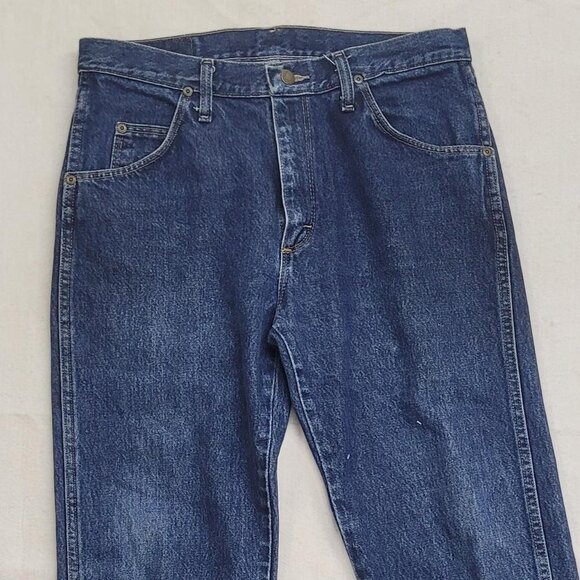Wrangler Blue Jeans | Size 32x30 | Straight Leg | Relaxed Fit | Classic Men’s De - Picture 4 of 8